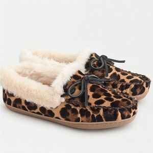 NEW! J. Crew Lodge Shoes In Real Calf Hair. 7.